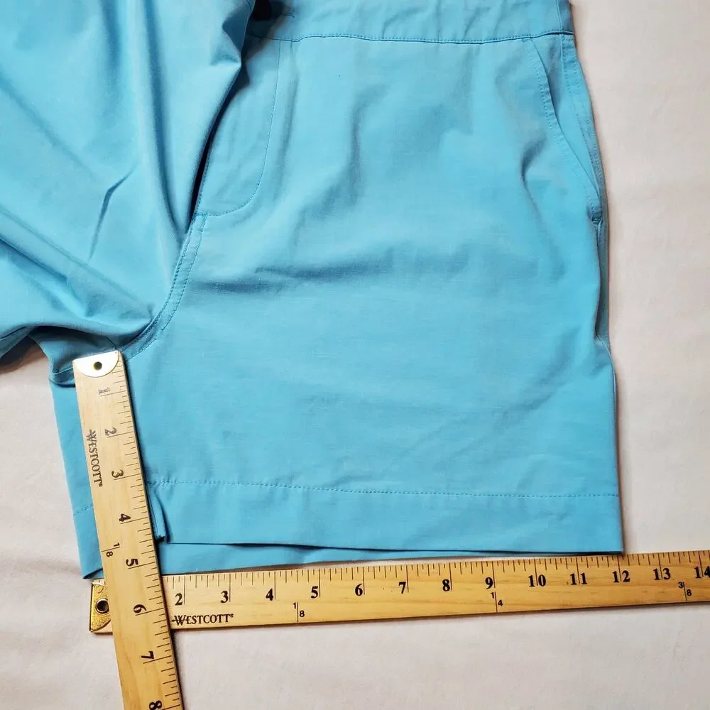 Faherty Men's Size 36 All Day Shorts Drawstring Light Blue